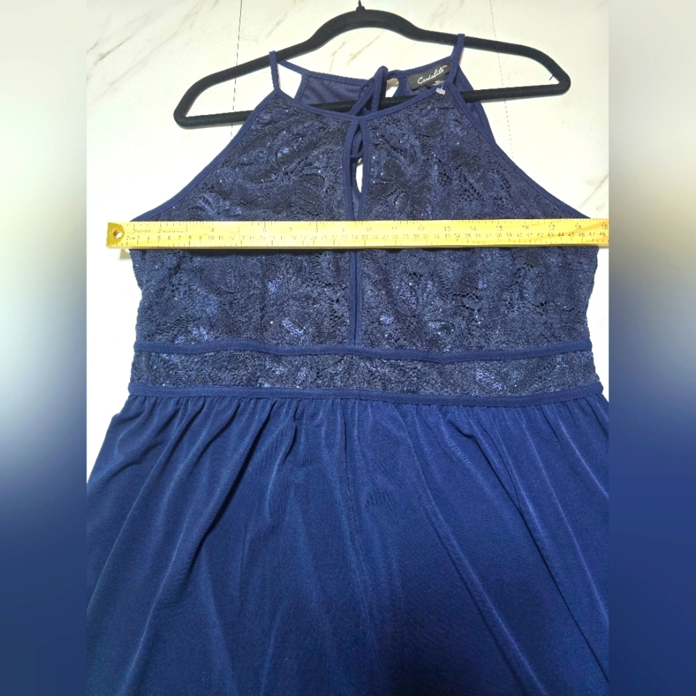 Candalite Navy Blue dress size XL